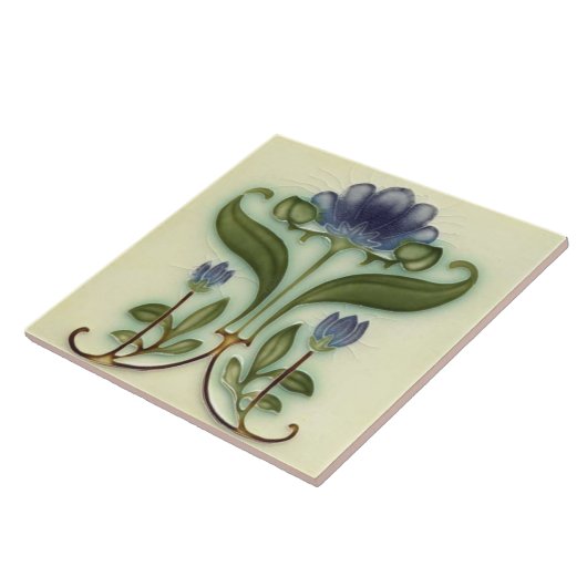 Keramische tegel - Kunstmodel Tegeltje (Zijkant)