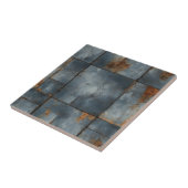 Keramische Tegel met metaalstructuur Tegeltje (Zijkant)