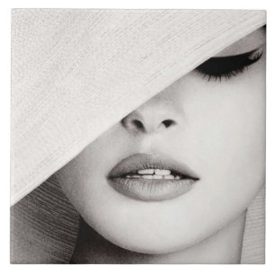 Keramische Tegel - model onder een Pet Tegeltje