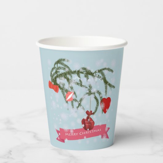 Keramische Tegel Papieren Bekers (Achterkant)