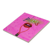 Keramische Tegel Parijs Tegeltje (Zijkant)