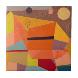 KERAMISCHE TEGEL: PAUL KLEE  TEGELTJE