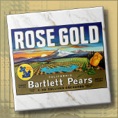 KERAMISCHE TEGEL - ''Rose Gold'' - kratlabel Tegeltje