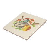 Keramische tegel, Small KITCHEN ARRAY "A" Tegeltje (Zijkant)