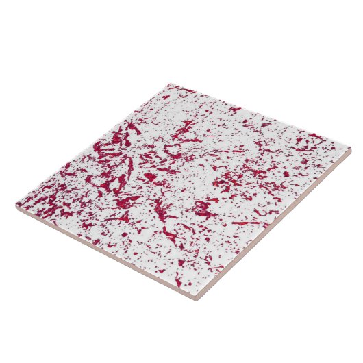 Keramische Tegel - Splashed Paint Design2 Tegeltje (Zijkant)