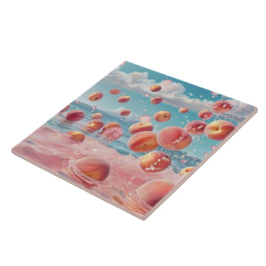 Keramische tegel tegeltje (Zijkant)