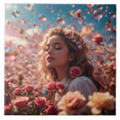 Keramische tegel tegeltje (Voorkant)