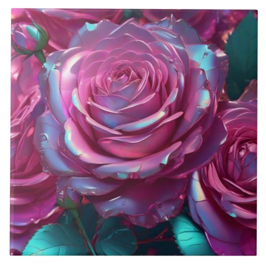 Keramische tegel tegeltje (Voorkant)