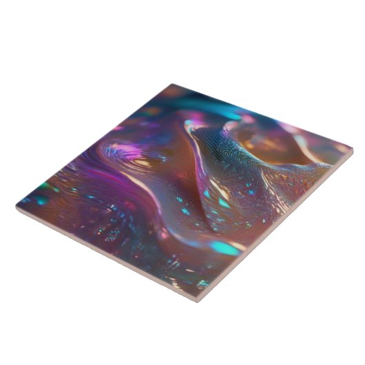 Keramische tegel tegeltje (Zijkant)