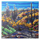 Keramische tegel tegeltje (Voorkant)