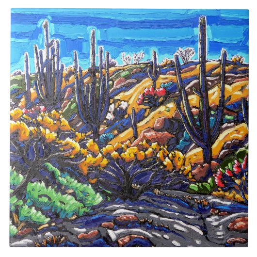 Keramische tegel tegeltje (Voorkant)