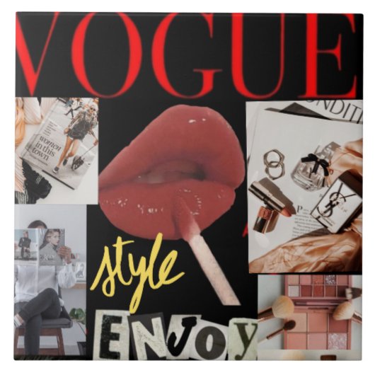 Keramische tegel tegeltje (Voorkant)