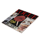 Keramische tegel tegeltje (Zijkant)