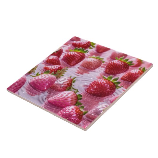 Keramische tegel tegeltje (Zijkant)