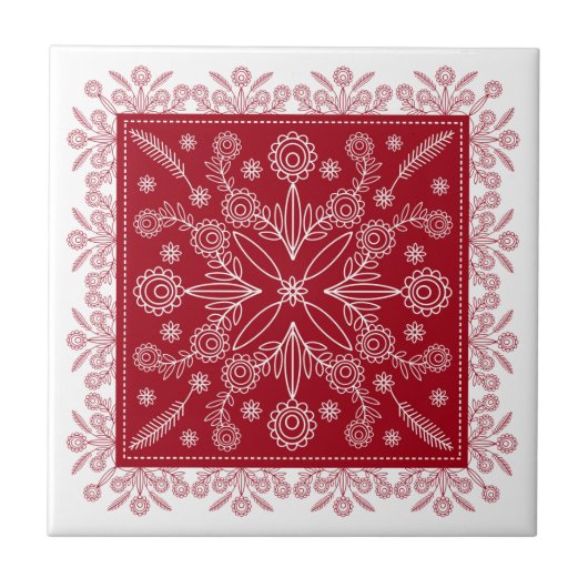 Keramische tegel tegeltje (Voorkant)