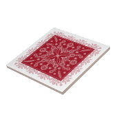 Keramische tegel tegeltje (Zijkant)