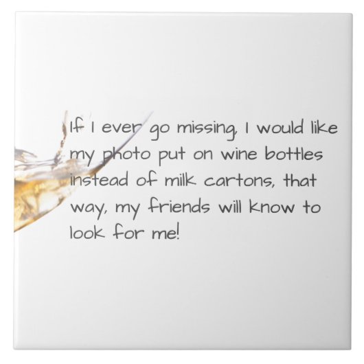 Keramische tegel tegeltje (Voorkant)