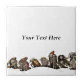 Keramische tegel tegeltje (Voorkant)