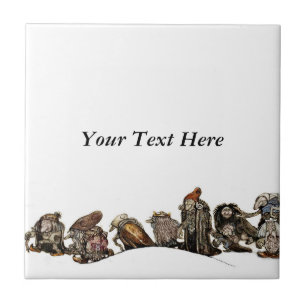 Keramische tegel tegeltje