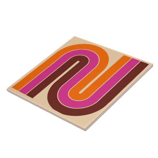 Keramische tegel tegeltje (Zijkant)