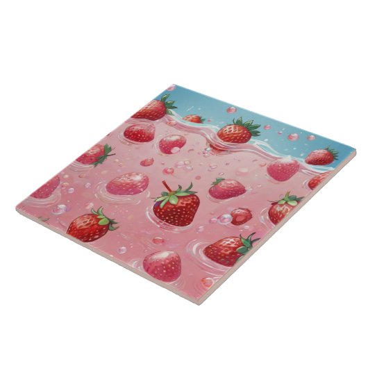 Keramische tegel tegeltje (Zijkant)