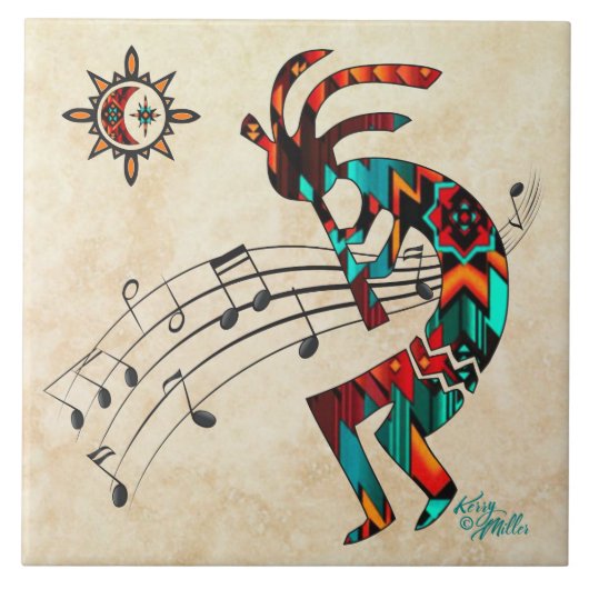 Keramische tegel tegeltje (Voorkant)