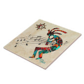 Keramische tegel tegeltje (Zijkant)