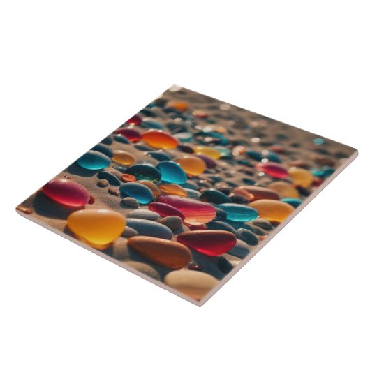 Keramische tegel tegeltje (Zijkant)