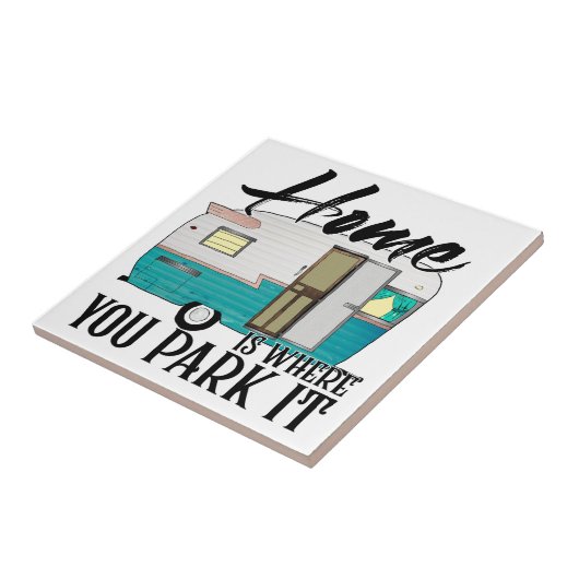 Keramische tegel tegeltje (Zijkant)