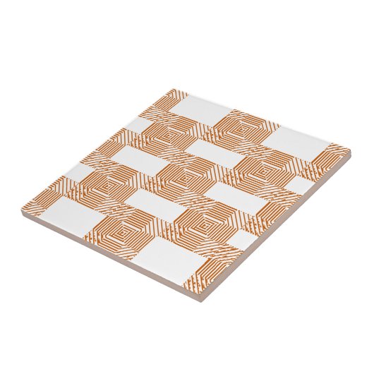 Keramische tegel tegeltje (Zijkant)