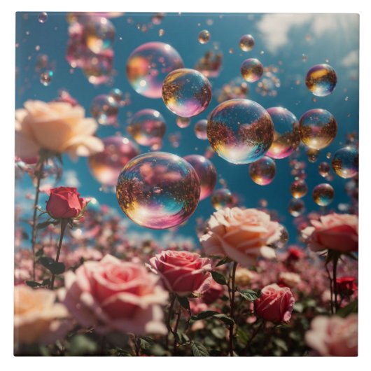 Keramische tegel tegeltje (Voorkant)