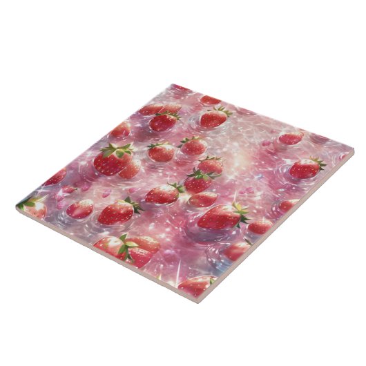 Keramische tegel tegeltje (Zijkant)