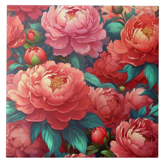 Keramische tegel tegeltje (Voorkant)