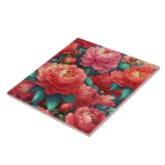 Keramische tegel tegeltje (Zijkant)