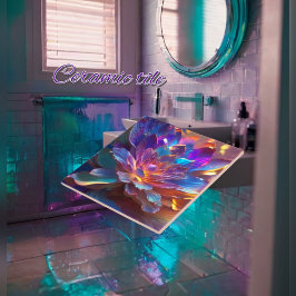 Keramische tegel tegeltje