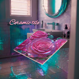 Keramische tegel tegeltje