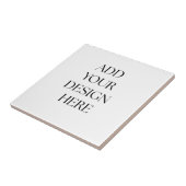 Keramische tegel tegeltje (Zijkant)