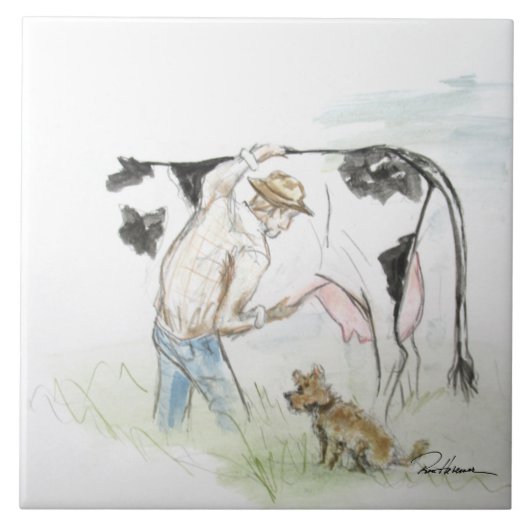 Keramische tegel tegeltje (Voorkant)