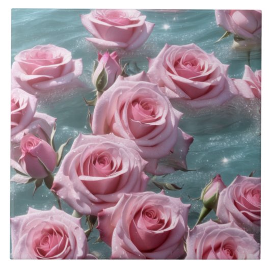 Keramische tegel tegeltje (Voorkant)