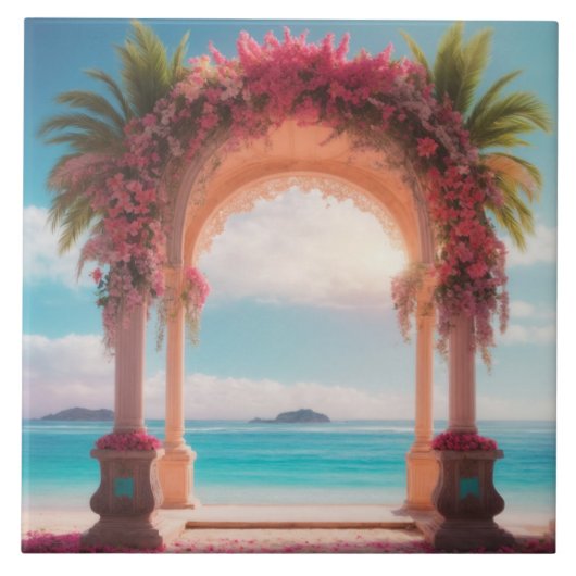 Keramische tegel tegeltje (Voorkant)