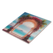 Keramische tegel tegeltje (Zijkant)