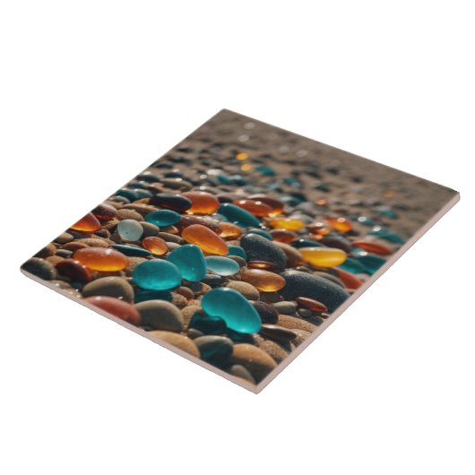 Keramische tegel tegeltje (Zijkant)