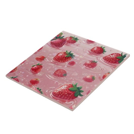 Keramische tegel tegeltje (Zijkant)