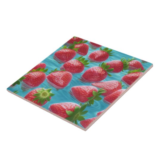 Keramische tegel tegeltje (Zijkant)