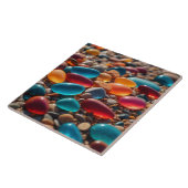 Keramische tegel tegeltje (Zijkant)