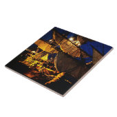 Keramische tegel tegeltje (Zijkant)