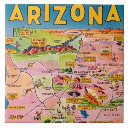 Keramische tegel tegeltje (Voorkant)