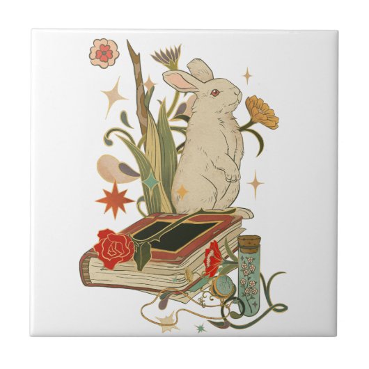 Keramische tegel tegeltje (Voorkant)