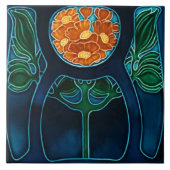 Keramische tegel tegeltje (Voorkant)