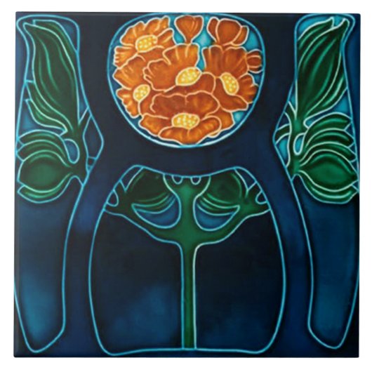 Keramische tegel tegeltje (Voorkant)